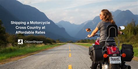 how much does it cost to ship a motorcycle cross country